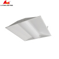 Luminaria regulable LED 2x2 FT Troffer, 40W, clasificación húmeda, panel empotrable LED de 24x24 pulgadas